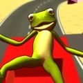 沙雕青蛙坐车游戏