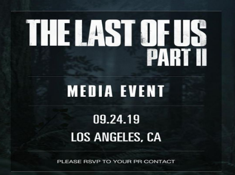 《最后生还者2》将举行媒体活动 9月24日或有新情报