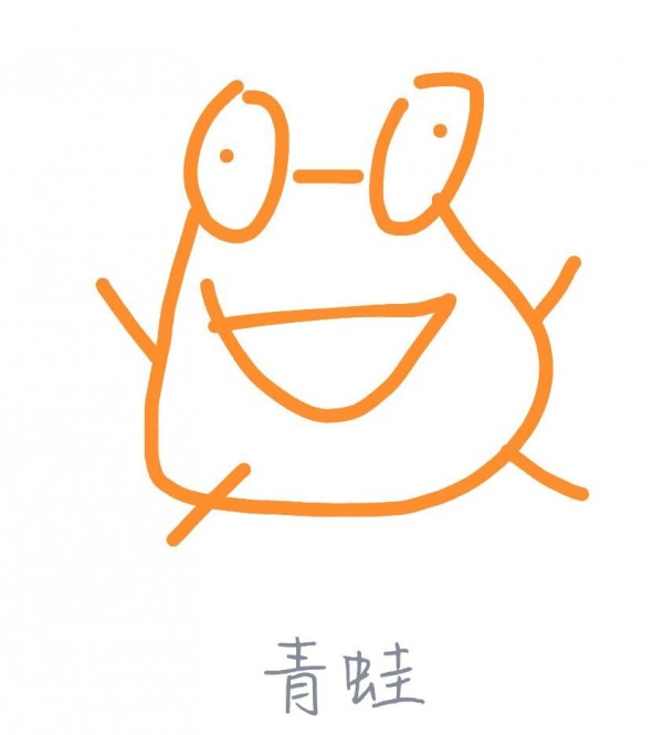 qq红包青蛙的画法介绍