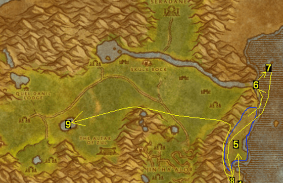 魔兽世界(wow)怀旧服部落50级升级攻略介绍