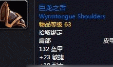 魔兽世界怀旧服盗贼满级肩部装备选择介绍