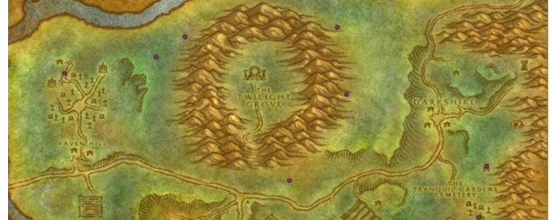 魔兽世界怀旧服暮色森林宝箱位置介绍