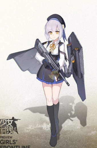 《少女前线》十月签到人形Six12原型详情介绍