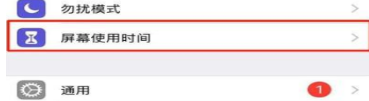 iPhone屏幕使用时间功能设置方法步骤介绍