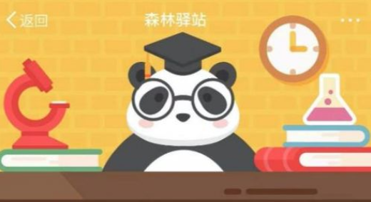 2020森林驿站4月9日每日一题答案
