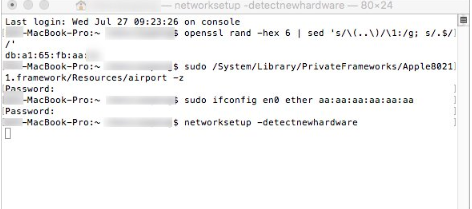 苹果电脑MAC修改地址的方法介绍