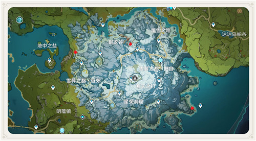 原神雪山龙牙位置介绍