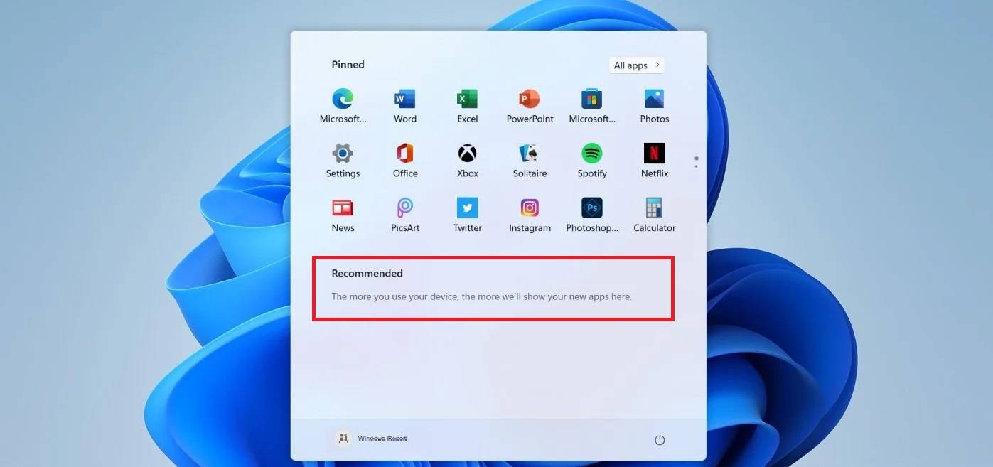 如何删除Windows 11上的推荐文件?Windows 11删除推荐文件的方法截图