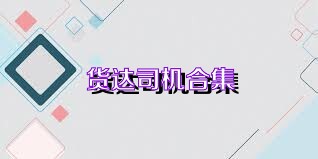 货达司机合集
